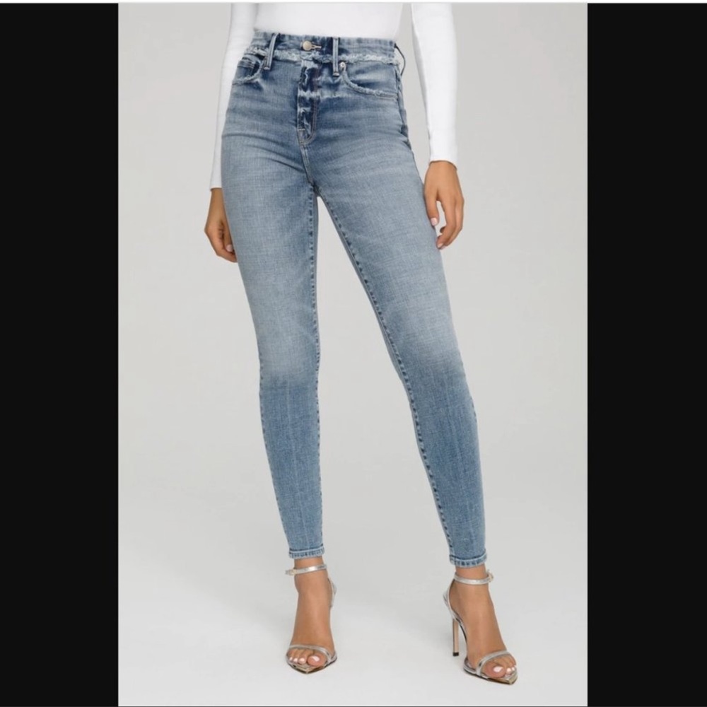 Good American Good Waist Skinny Jeans